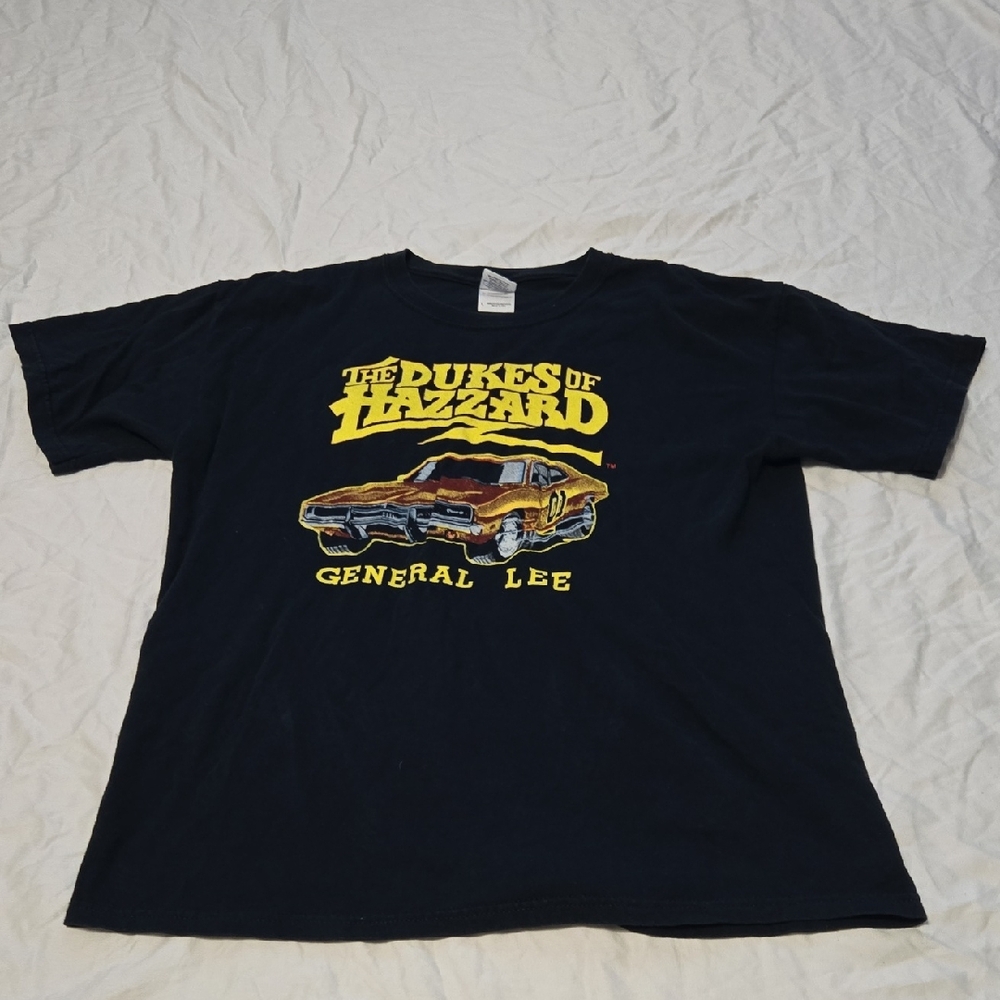Mens Large The Dukes Of Hazzard General Lee T-Shirt